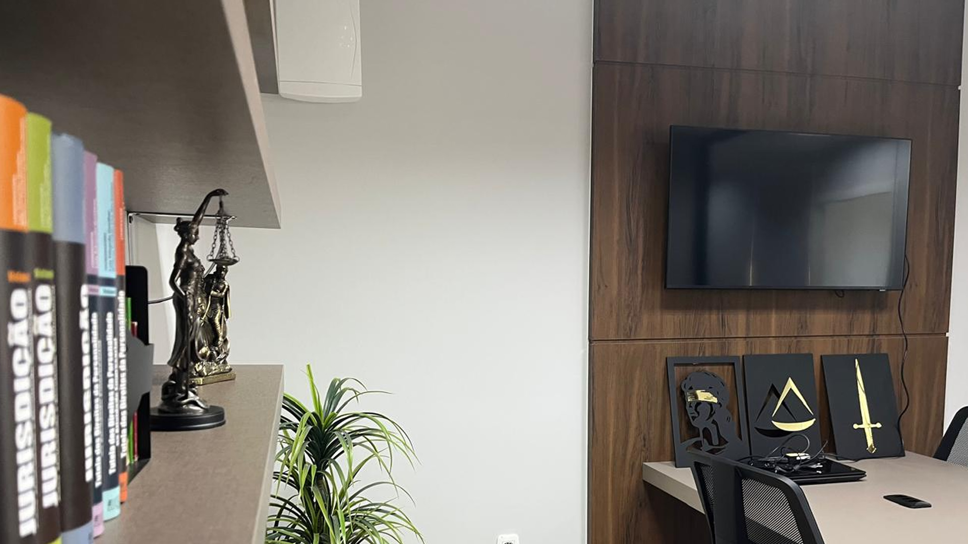 Recepção do escritório